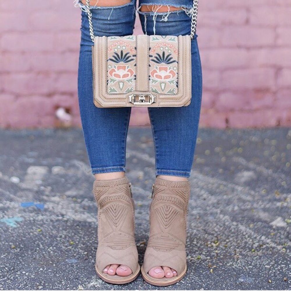 Vince Camuto Karinta Peep Toe Bootie